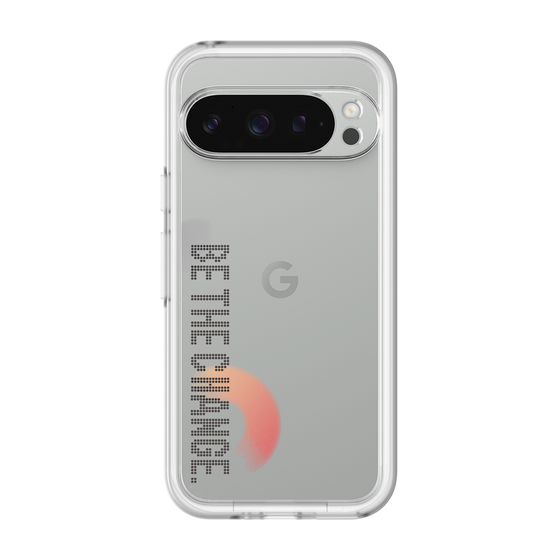Slim Protection Premium Case［ オリジナル - ドットオーバーレイ - BE THE CHANGE/A ］