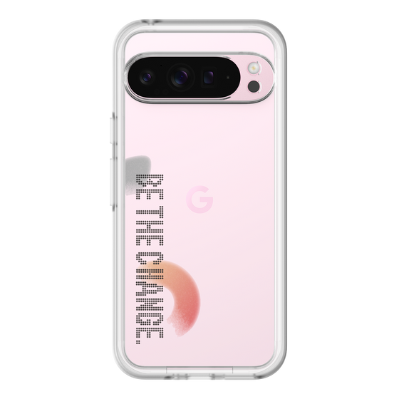 Slim Protection Premium Case［ オリジナル - ドットオーバーレイ - BE THE CHANGE/A ］