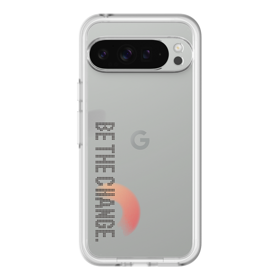 Slim Protection Premium Case［ オリジナル - ドットオーバーレイ - BE THE CHANGE/A ］