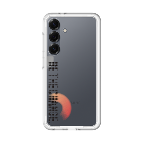 Slim Protection Premium Case［ Original - Dot Overlay - BE THE CHANGE/A ］