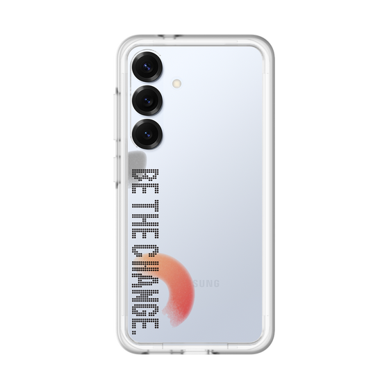 Slim Protection Premium Case［ Original - Dot Overlay - BE THE CHANGE/A ］