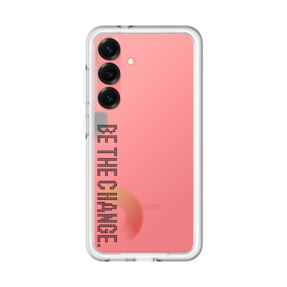 Slim Protection Premium Case［ Original - Dot Overlay - BE THE CHANGE/A ］