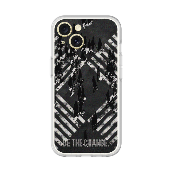 Slim Protection Premium Case［ オリジナル - ドットオーバーレイ - BE THE CHANGE/B ］