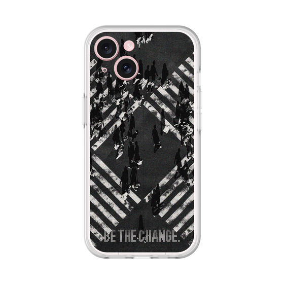 Slim Protection Premium Case［ オリジナル - ドットオーバーレイ - BE THE CHANGE/B ］
