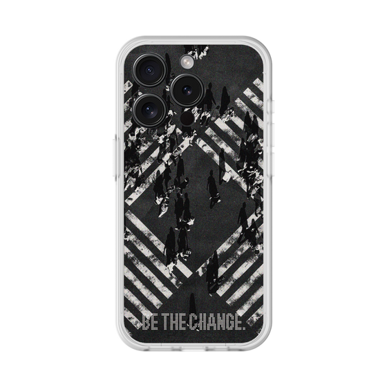 Slim Protection Premium Case［ オリジナル - ドットオーバーレイ - BE THE CHANGE/B ］