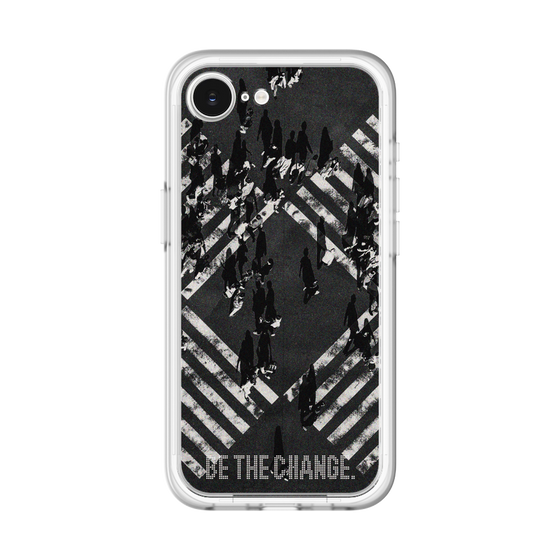 Slim Protection Premium Case［ Original - Dot Overlay - BE THE CHANGE/B ］