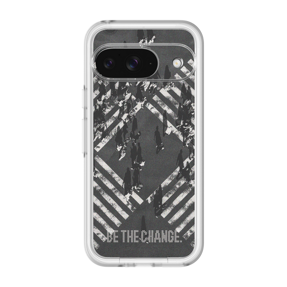 Slim Protection Premium Case［ オリジナル - ドットオーバーレイ - BE THE CHANGE/B ］