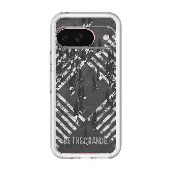 Slim Protection Premium Case［ オリジナル - ドットオーバーレイ - BE THE CHANGE/B ］