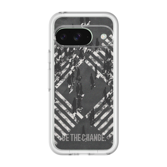 Slim Protection Premium Case［ オリジナル - ドットオーバーレイ - BE THE CHANGE/B ］