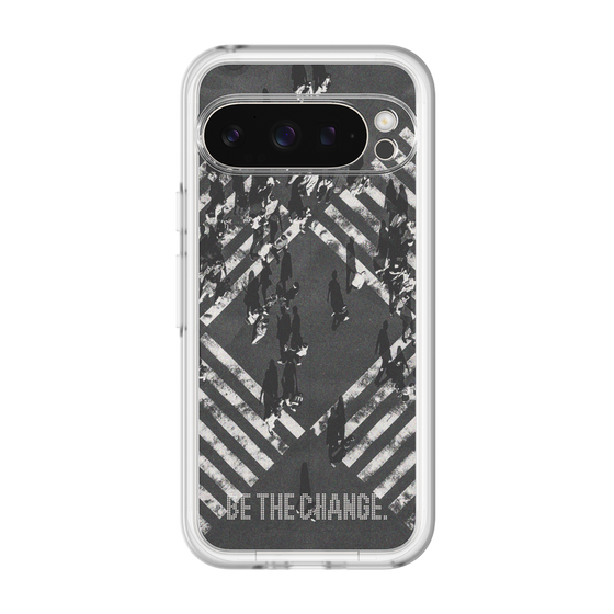Slim Protection Premium Case［ オリジナル - ドットオーバーレイ - BE THE CHANGE/B ］