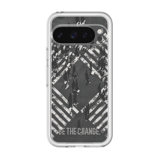 Slim Protection Premium Case［ オリジナル - ドットオーバーレイ - BE THE CHANGE/B ］
