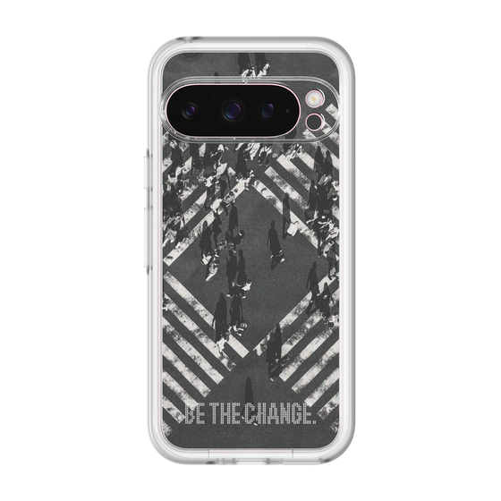 Slim Protection Premium Case［ オリジナル - ドットオーバーレイ - BE THE CHANGE/B ］
