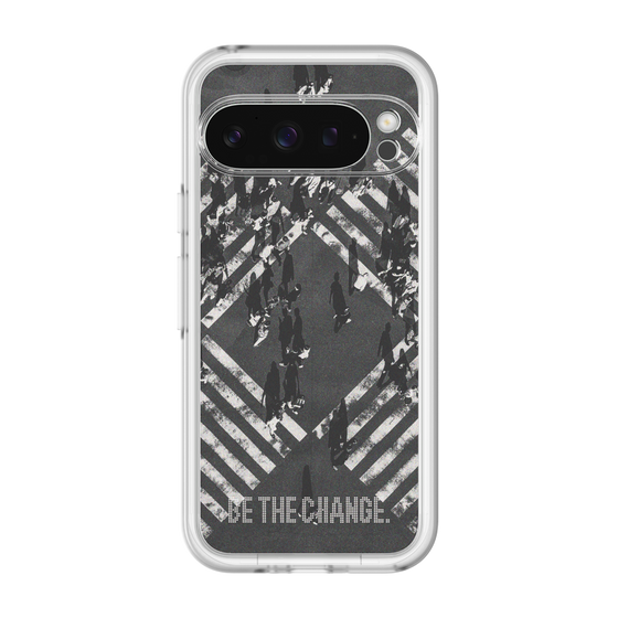 Slim Protection Premium Case［ オリジナル - ドットオーバーレイ - BE THE CHANGE/B ］