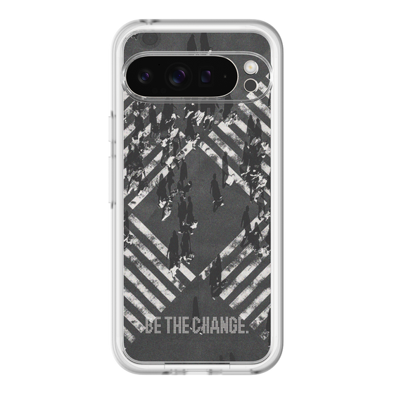 Slim Protection Premium Case［ オリジナル - ドットオーバーレイ - BE THE CHANGE/B ］