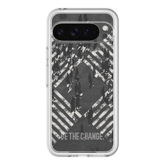 Slim Protection Premium Case［ オリジナル - ドットオーバーレイ - BE THE CHANGE/B ］