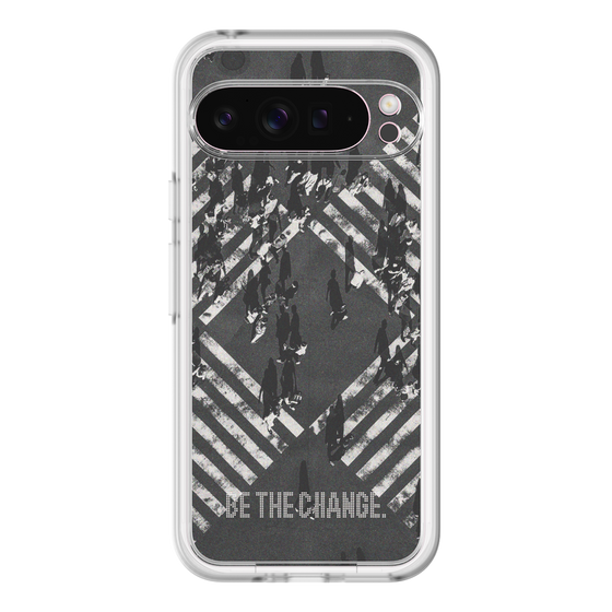 Slim Protection Premium Case［ オリジナル - ドットオーバーレイ - BE THE CHANGE/B ］