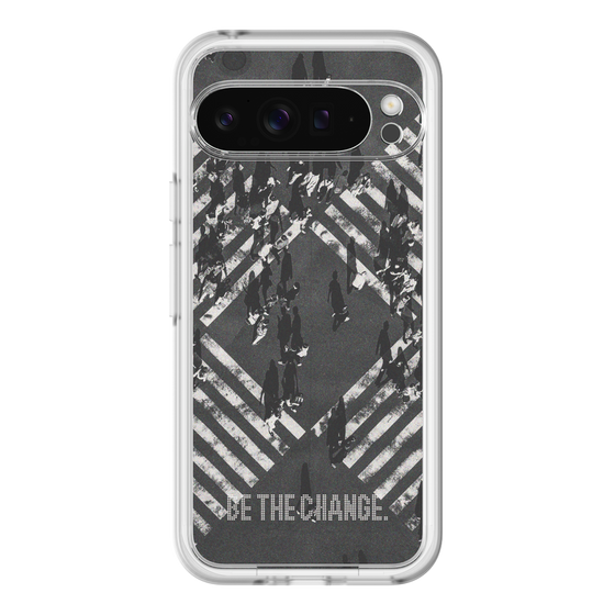 Slim Protection Premium Case［ オリジナル - ドットオーバーレイ - BE THE CHANGE/B ］