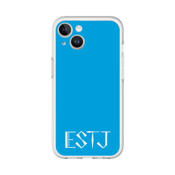 Slim Protection Premium Case［ オリジナル - ESTJ 幹部 - アルファベット - Blue ］