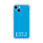 Slim Protection Premium Case［ オリジナル - ESTJ 幹部 - アルファベット - Blue ］