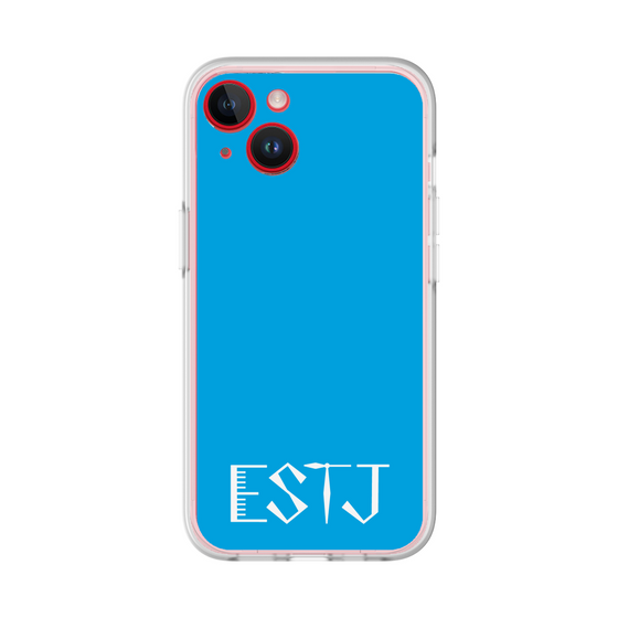 Slim Protection Premium Case［ オリジナル - ESTJ 幹部 - アルファベット - Blue ］