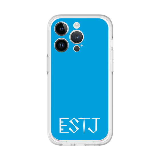 Slim Protection Premium Case［ オリジナル - ESTJ 幹部 - アルファベット - Blue ］