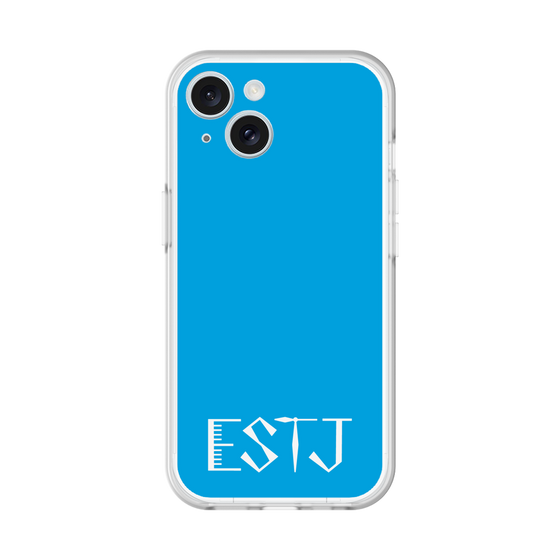 Slim Protection Premium Case［ オリジナル - ESTJ 幹部 - アルファベット - Blue ］