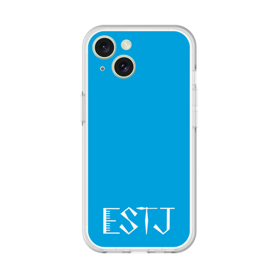 Slim Protection Premium Case［ オリジナル - ESTJ 幹部 - アルファベット - Blue ］