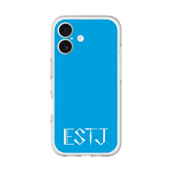 Slim Protection Premium Case［ オリジナル - ESTJ 幹部 - アルファベット - Blue ］