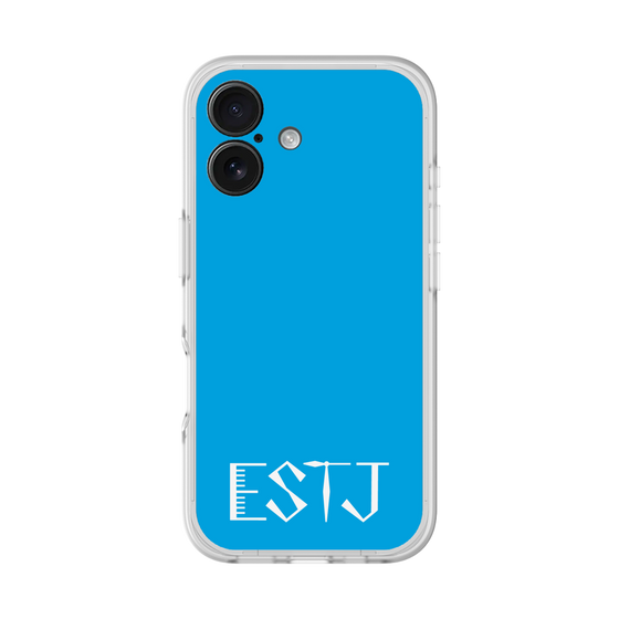 Slim Protection Premium Case［ オリジナル - ESTJ 幹部 - アルファベット - Blue ］