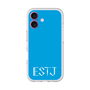 Slim Protection Premium Case［ オリジナル - ESTJ 幹部 - アルファベット - Blue ］