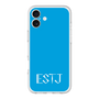 Slim Protection Premium Case［ オリジナル - ESTJ 幹部 - アルファベット - Blue ］