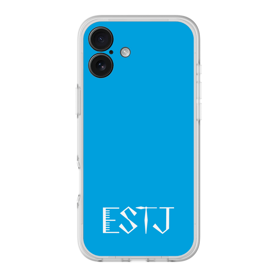 Slim Protection Premium Case［ オリジナル - ESTJ 幹部 - アルファベット - Blue ］