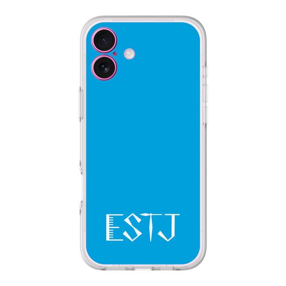 Slim Protection Premium Case［ オリジナル - ESTJ 幹部 - アルファベット - Blue ］