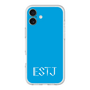 Slim Protection Premium Case［ オリジナル - ESTJ 幹部 - アルファベット - Blue ］