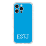 Slim Protection Premium Case［ オリジナル - ESTJ 幹部 - アルファベット - Blue ］