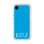 Slim Protection Premium Case［ Original - ESTJ Executive - Alphabet - Blue ］