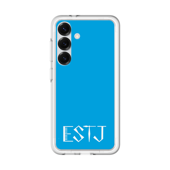 Slim Protection Premium Case［ Original - ESTJ Executive - Alphabet - Blue ］