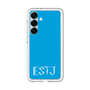 Slim Protection Premium Case［ Original - ESTJ Executive - Alphabet - Blue ］