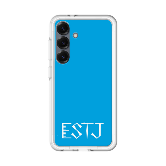 Slim Protection Premium Case［ Original - ESTJ Executive - Alphabet - Blue ］