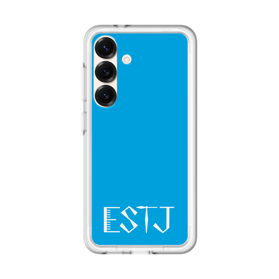 Slim Protection Premium Case［ Original - ESTJ Executive - Alphabet - Blue ］