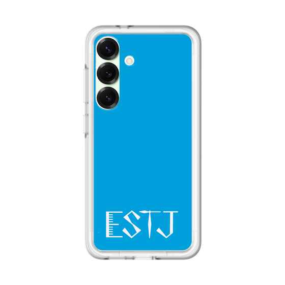 Slim Protection Premium Case［ Original - ESTJ Executive - Alphabet - Blue ］