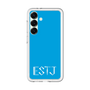 Slim Protection Premium Case［ Original - ESTJ Executive - Alphabet - Blue ］