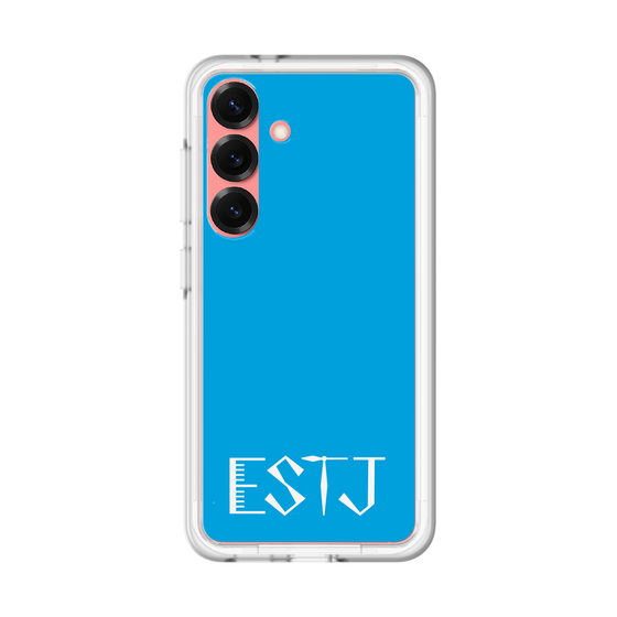 Slim Protection Premium Case［ Original - ESTJ Executive - Alphabet - Blue ］