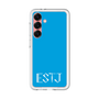 Slim Protection Premium Case［ Original - ESTJ Executive - Alphabet - Blue ］