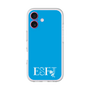 Slim Protection Premium Case［ オリジナル - ESFJ 領事 - アルファベット - Blue ］