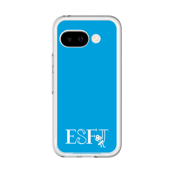 Slim Protection Premium Case［ Original - ESFJ Consul - Alphabet - Blue ］