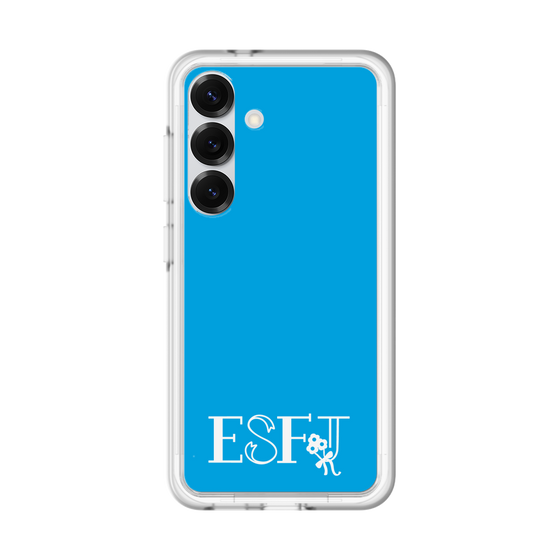 Slim Protection Premium Case［ Original - ESFJ Consul - Alphabet - Blue ］