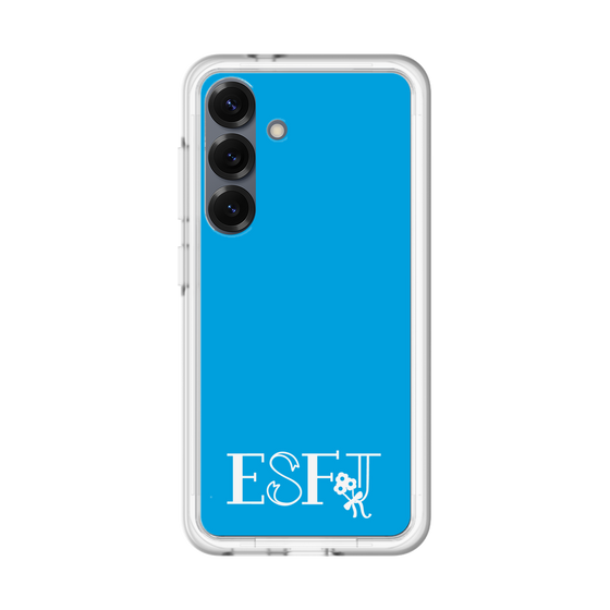 Slim Protection Premium Case［ Original - ESFJ Consul - Alphabet - Blue ］