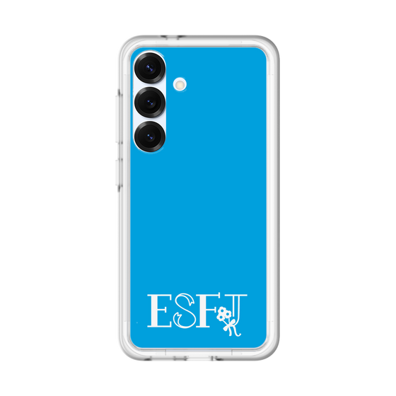 Slim Protection Premium Case［ Original - ESFJ Consul - Alphabet - Blue ］
