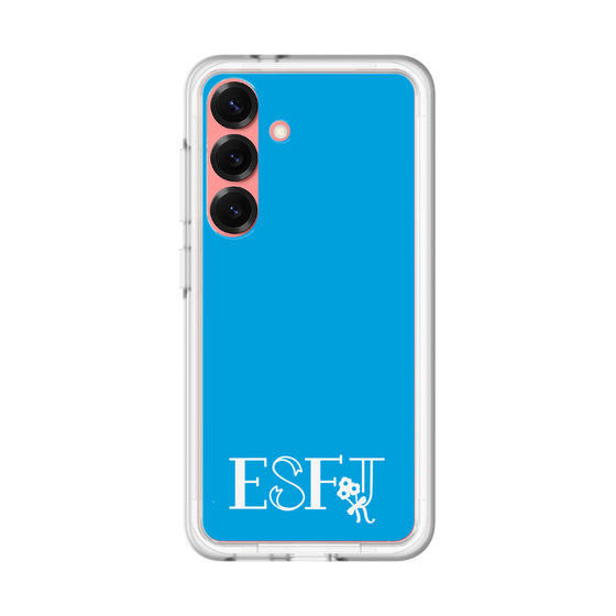Slim Protection Premium Case［ Original - ESFJ Consul - Alphabet - Blue ］
